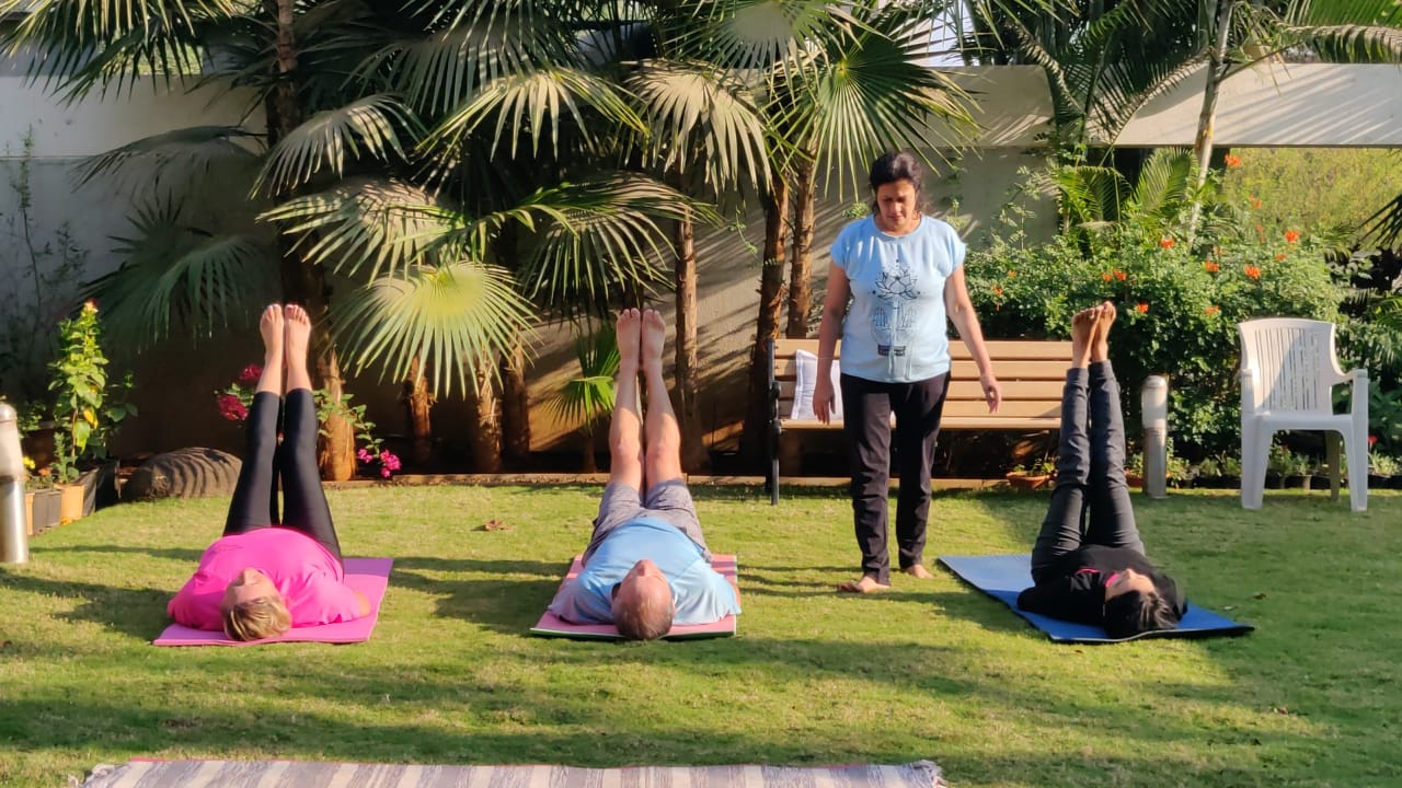 Sangita's Yogasutra retreat