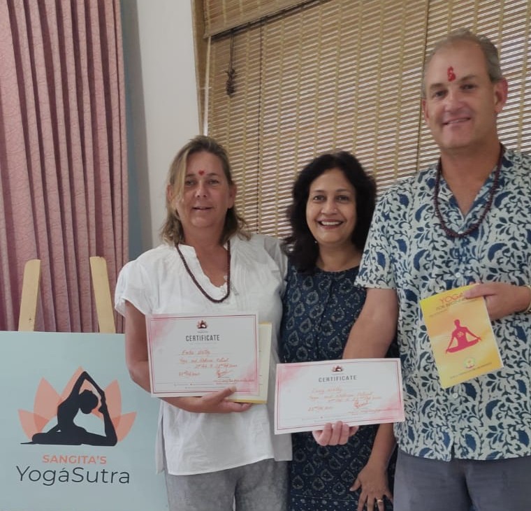 Sangita's Yogasutra retreat